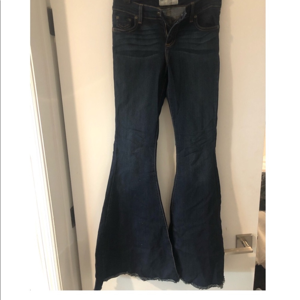 Free People Wide Flares